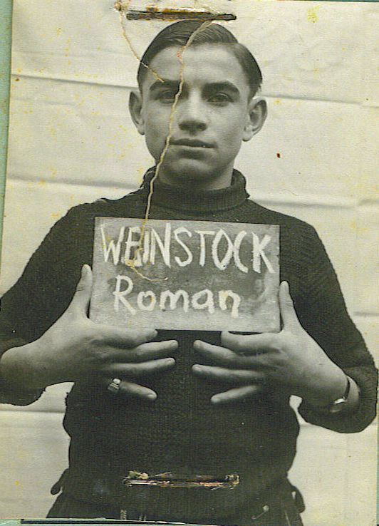 Photograph of Roman Weinstock in Kloster Indersdorf, Germany in 1945.