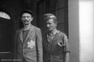 Liberated Jews 1945, Yevgeny Khaldei Tass correspondent Budapest.