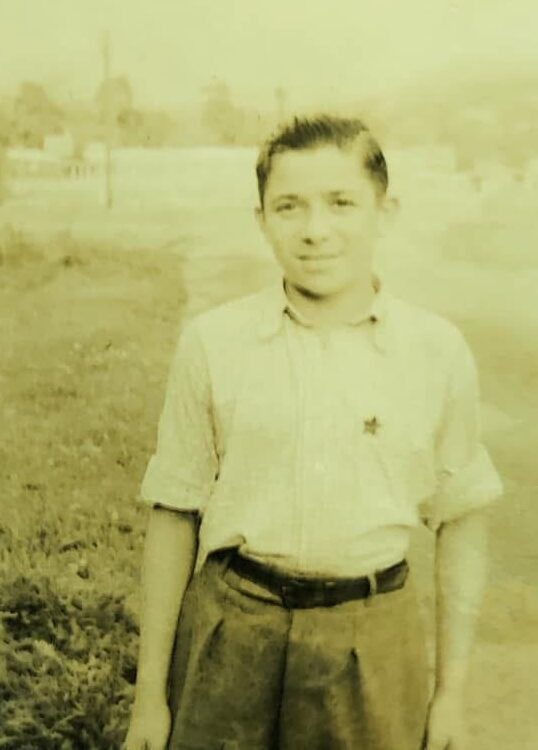 Jack Bajer in Windermere 1945