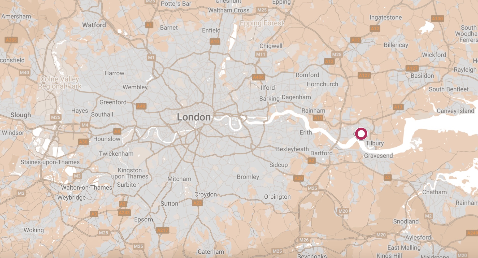 Map of ORT Training Ship.