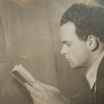 Photograph of Ben Helfgott after he arrived in the UK.