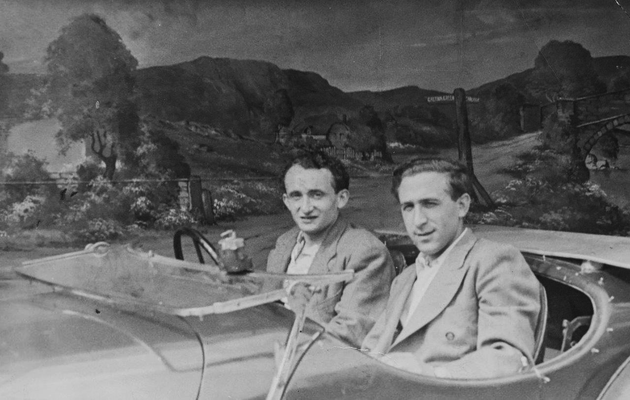 Photograph of Jack Aizenberg & Mayer Bomsztyk