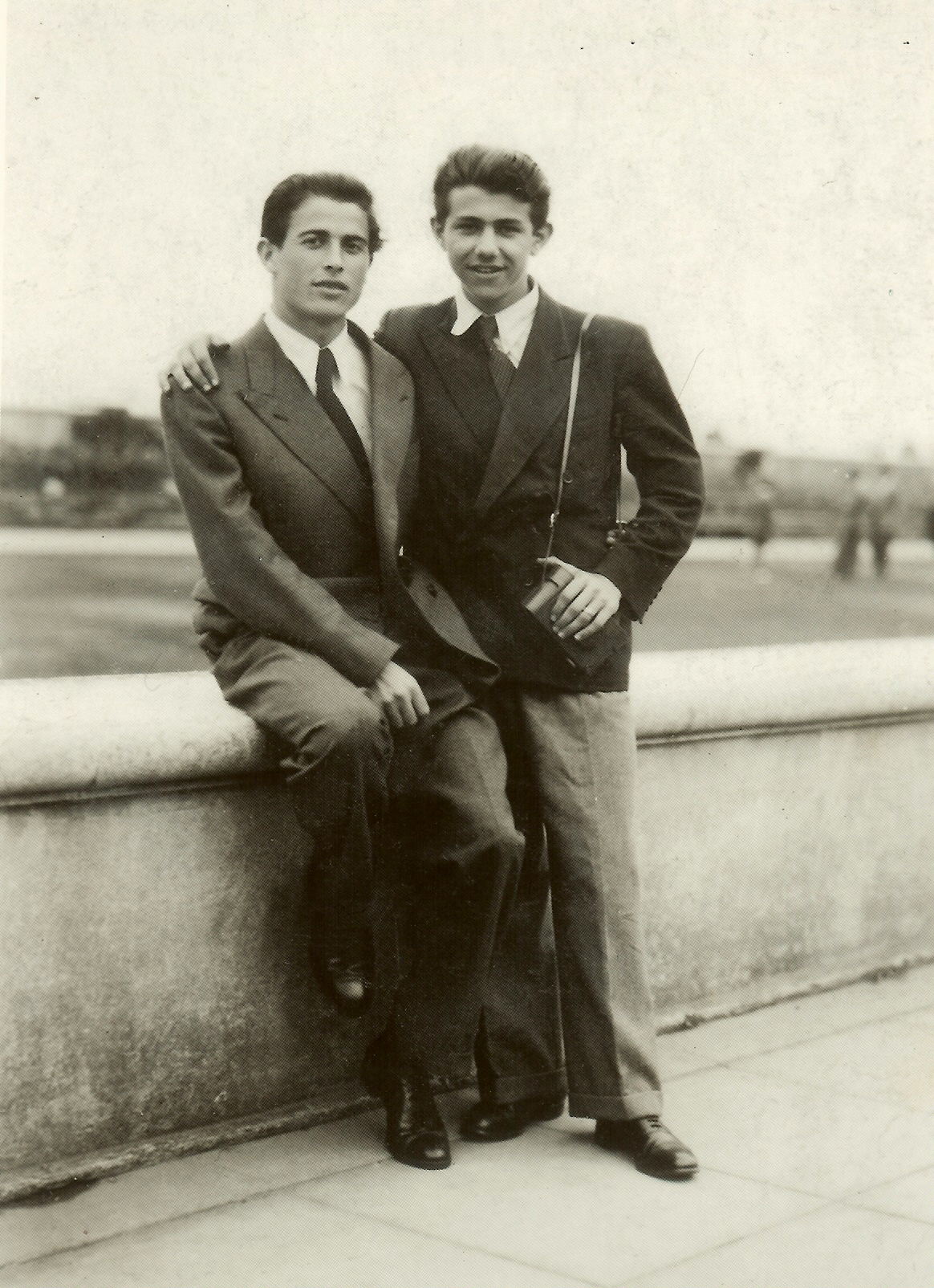 Photograph of Joe Rents and Zigi Shipper